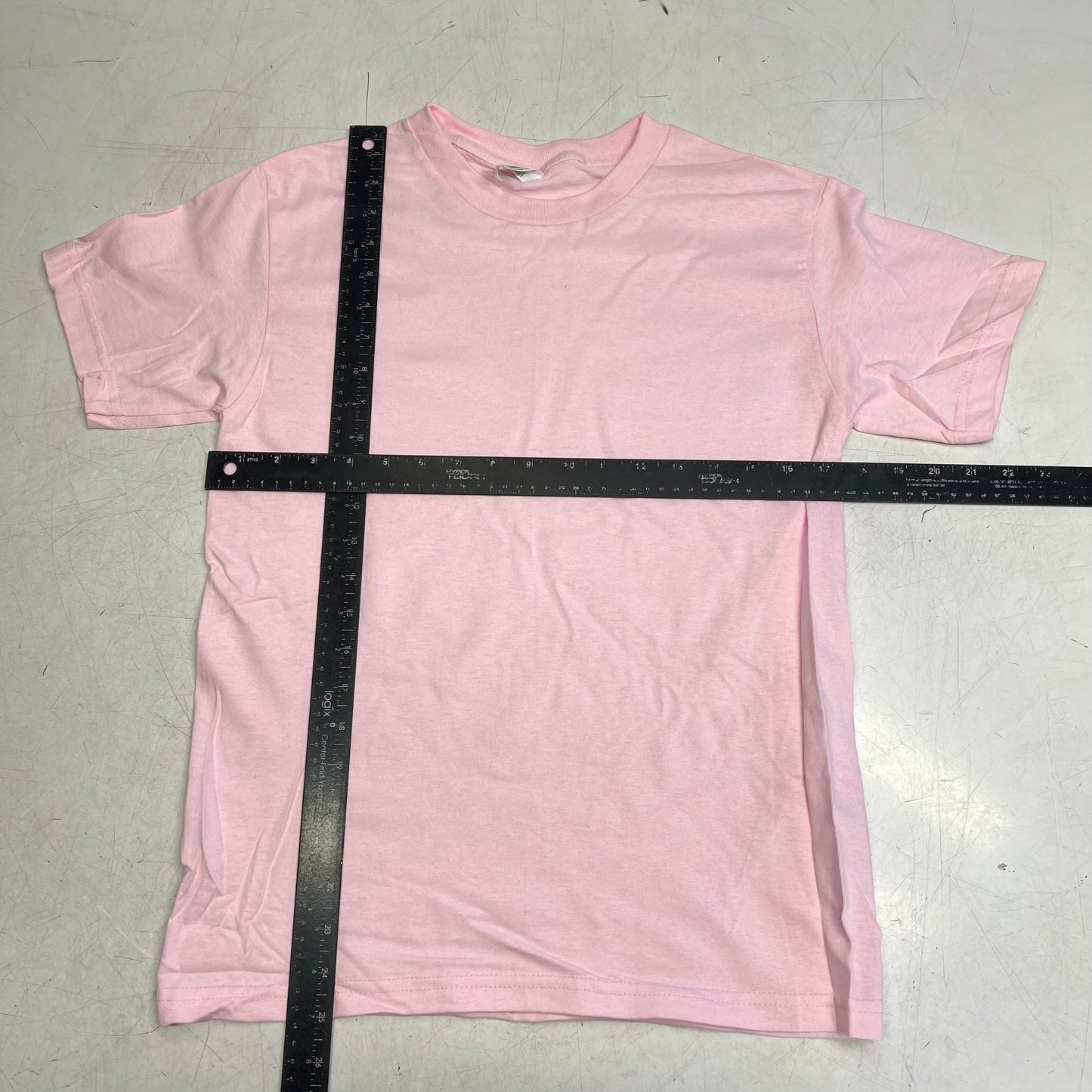 ZA@ AMERICAN APPAREL (12 PACK) Heavyweight Cotton Tee Unisex Sz S Pink 1301