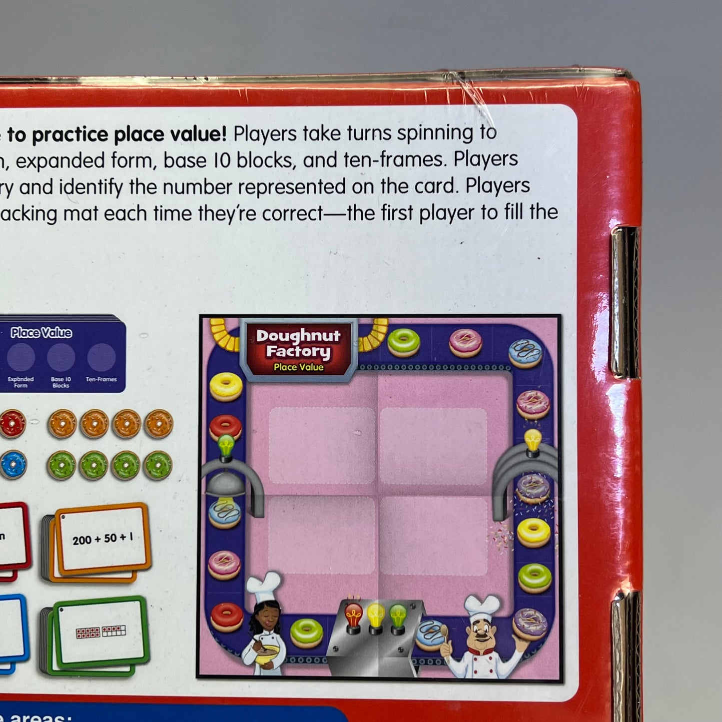 LAKESHORE  Easy To Play Learning Place Value Grab & Play Game Grade 1-2 LM254