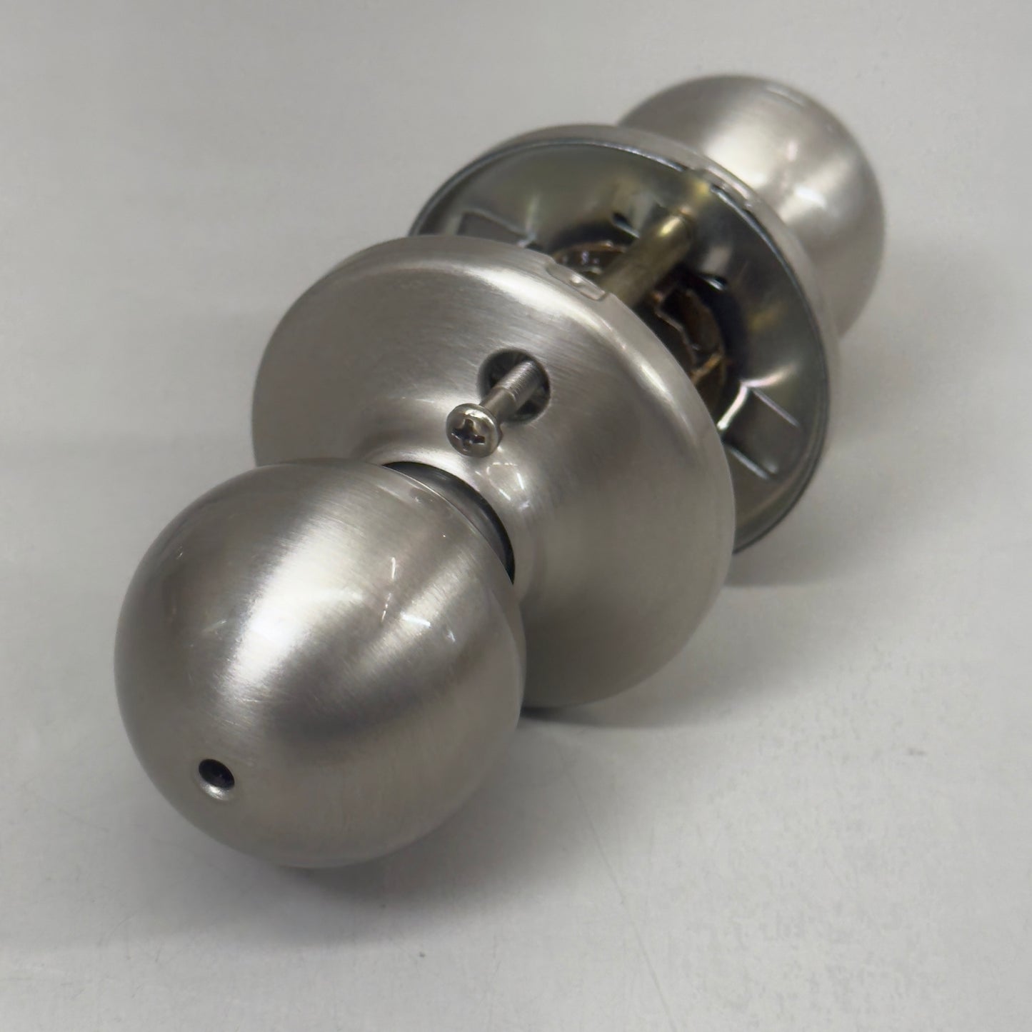 KWIKSET Polo Privacy Door Knob Single Sided Handle Satin Nickel ‎93001-915