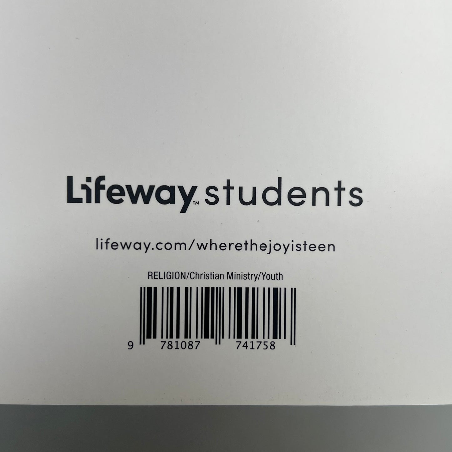 HE'S WHERE THE JOY IS  Teen Bible Study Paperback Book By Tara-Leigh Cobble