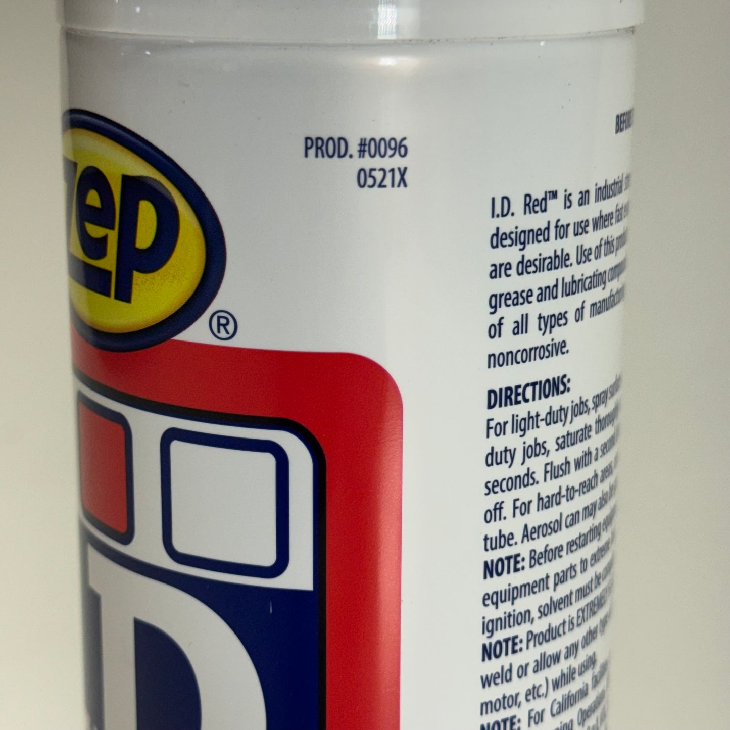 ZEP I.D Red Fast Evaporating Industrial Degreaser 13 oz. 0096
