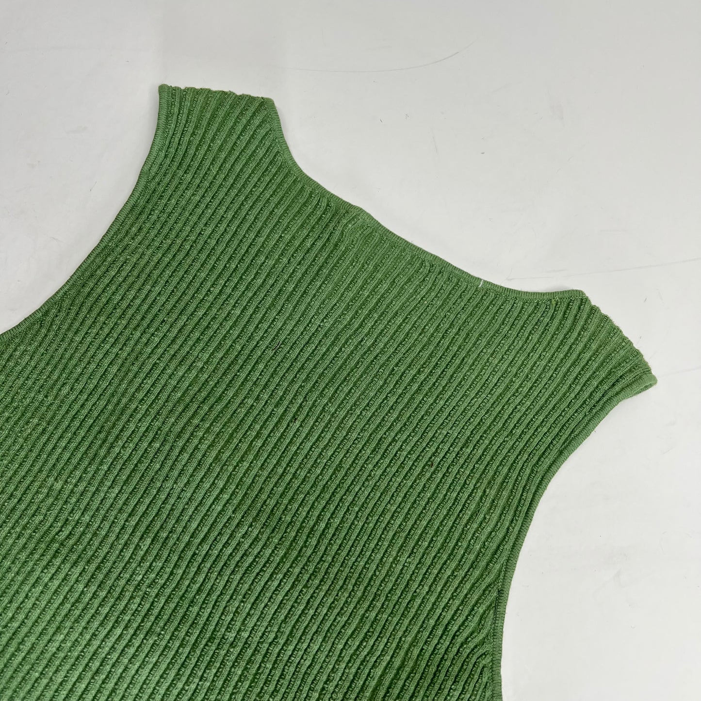 FREE PEOPLE Free Est Lizzie Sweater Top Scoop Neck Women's Sz XL Green OB2182105