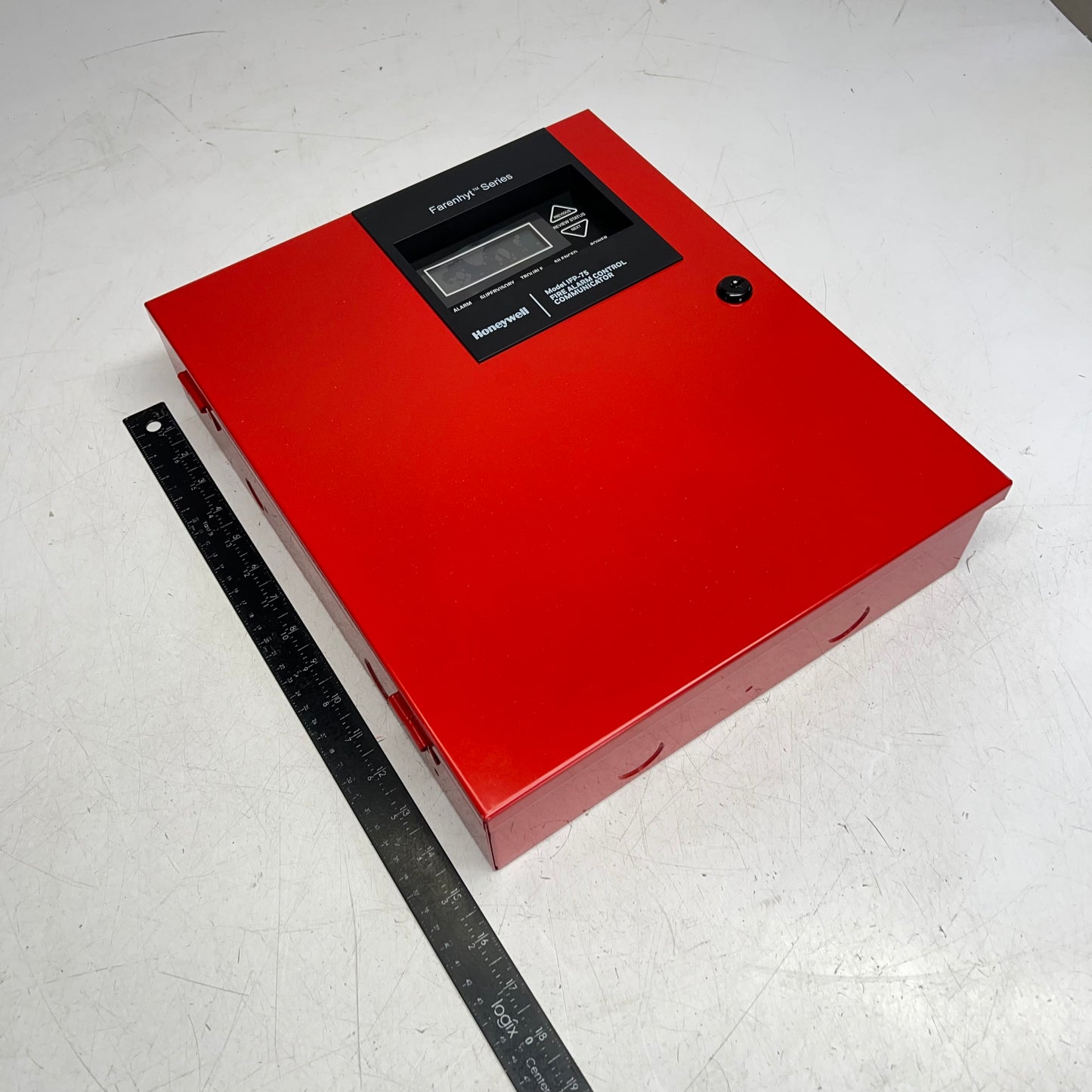 HONEYWELL Silent Knight Fire Alarm Control Panel In Cabinet 19x16x3 Red IFP-75