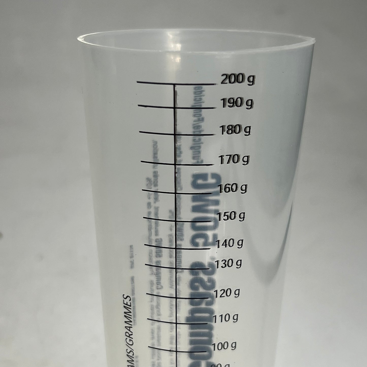 COMPASS 50WG (10 PACK) 7.05 Oz Measuring Cylinder 7.05 oz Clear 7970