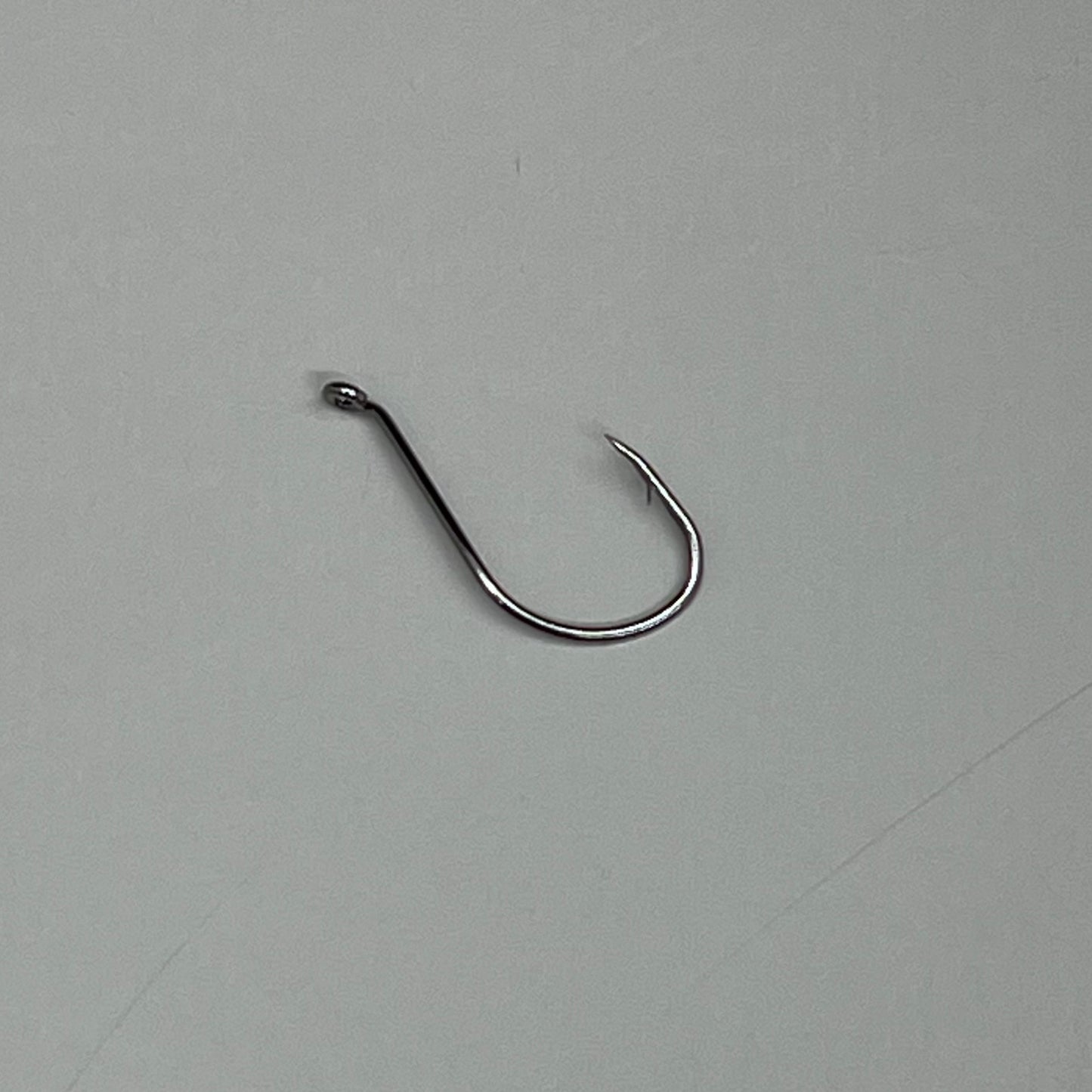 EAGLE CLAW L2 Needlpoint Octopus Long Shank Hooks Platinum Black #2 54pc L2BU-2