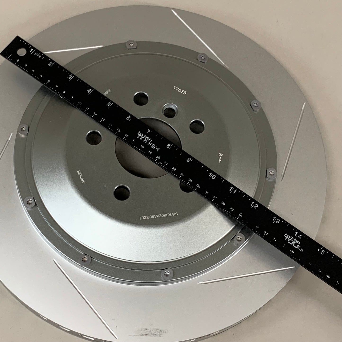 PARAGON  (Set Of 2) Performance Rotor Rings Chrome PRR.8016.380.2750.25800.18.|01.R/L