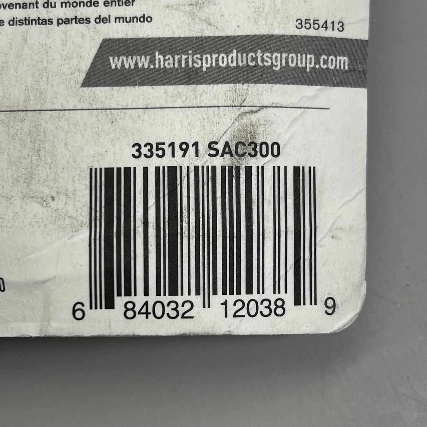 HARRIS (2 PACK) Lead Free Silver Bearing Acid Core Solder 1.6mm 430F Melt Temp 335191