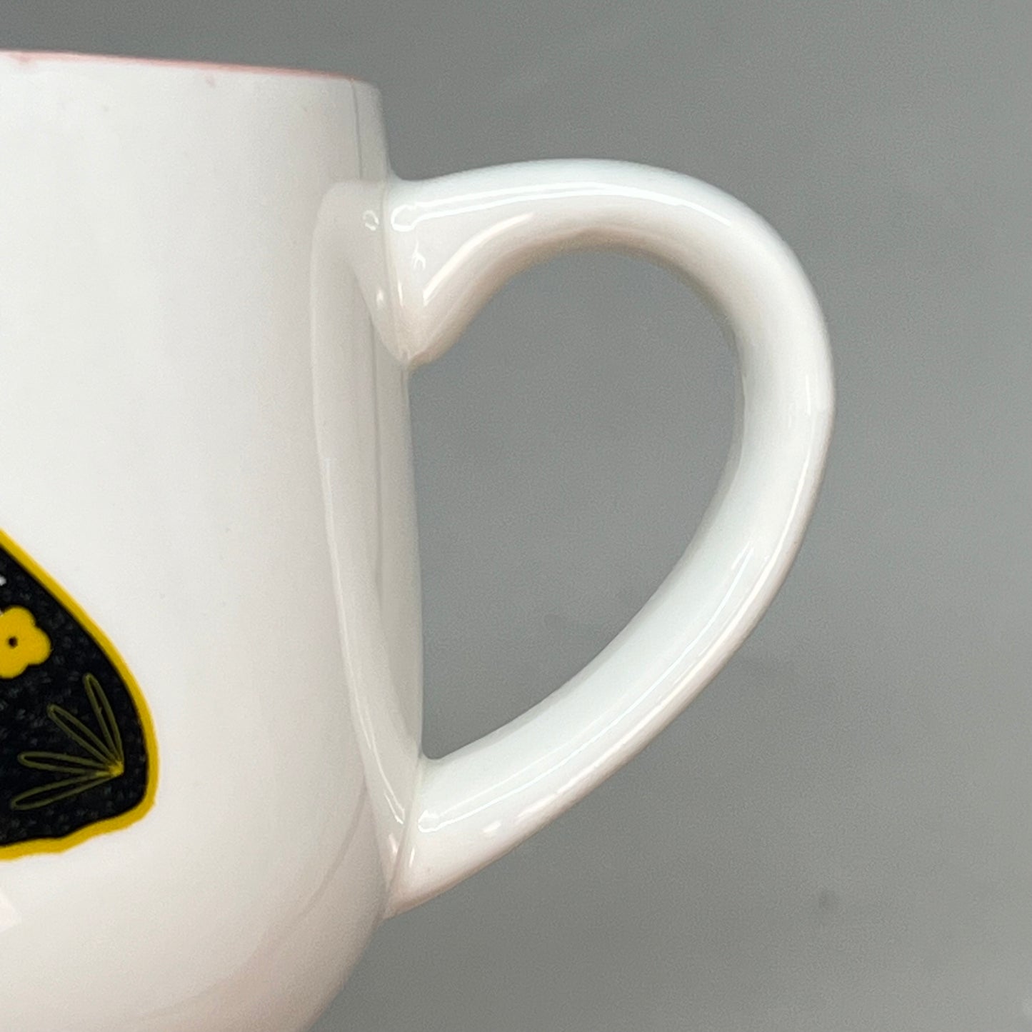 CREATIVE CO-OP Set Of 4 Stoneware Mug W/ Insect Design 4 Styles 12 Oz DF7216A