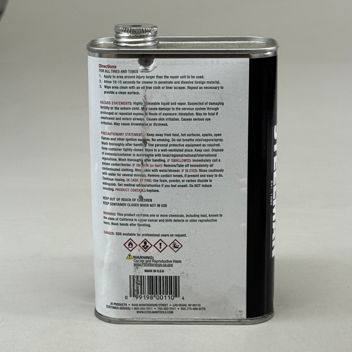 STEELMAN (2 Pack) Bufsol Pre-Buff Cleaner 1 QT (each) G10110