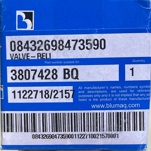 BLUMAQ Reli Valve For Caterpillar 3807428 BQ
