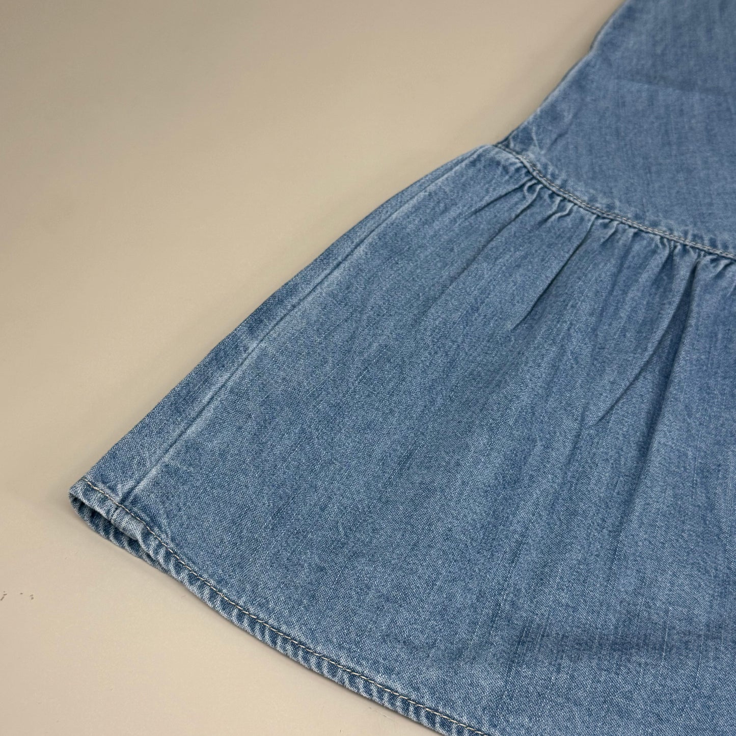 VERONICA BEARD Jeans Edwina Sleeveless Midi Dress Sz-10 Iceberg J24067101287IC