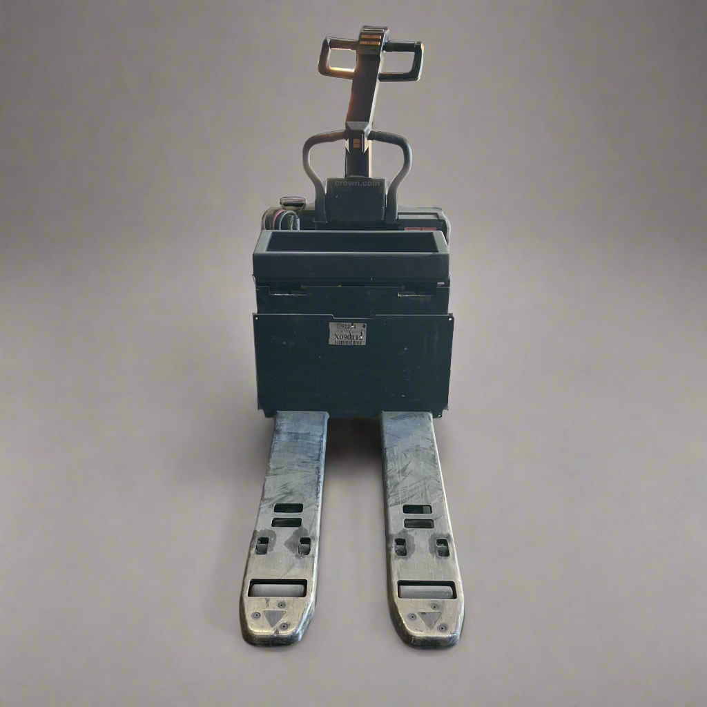 Z@ CROWN End Control Electric Pallet Jack PE 4500 Black & Grey (Used, Working)