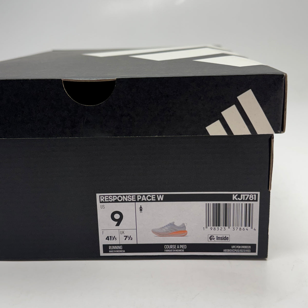 ADIDAS Response Pace W Women's Running Shoes Sz 9, White KJT781