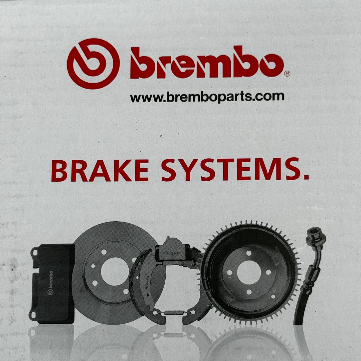 BREMBO BMW Front Disc Brake Rotor Cast Iron (260mm) OEM Replacement 09.4883.10