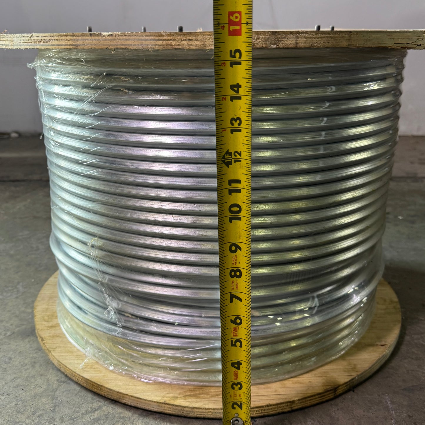 GRISAM Type Ll Zinc Ribbon Metal Spool 1/2" X 9/6" X 500' 30-302