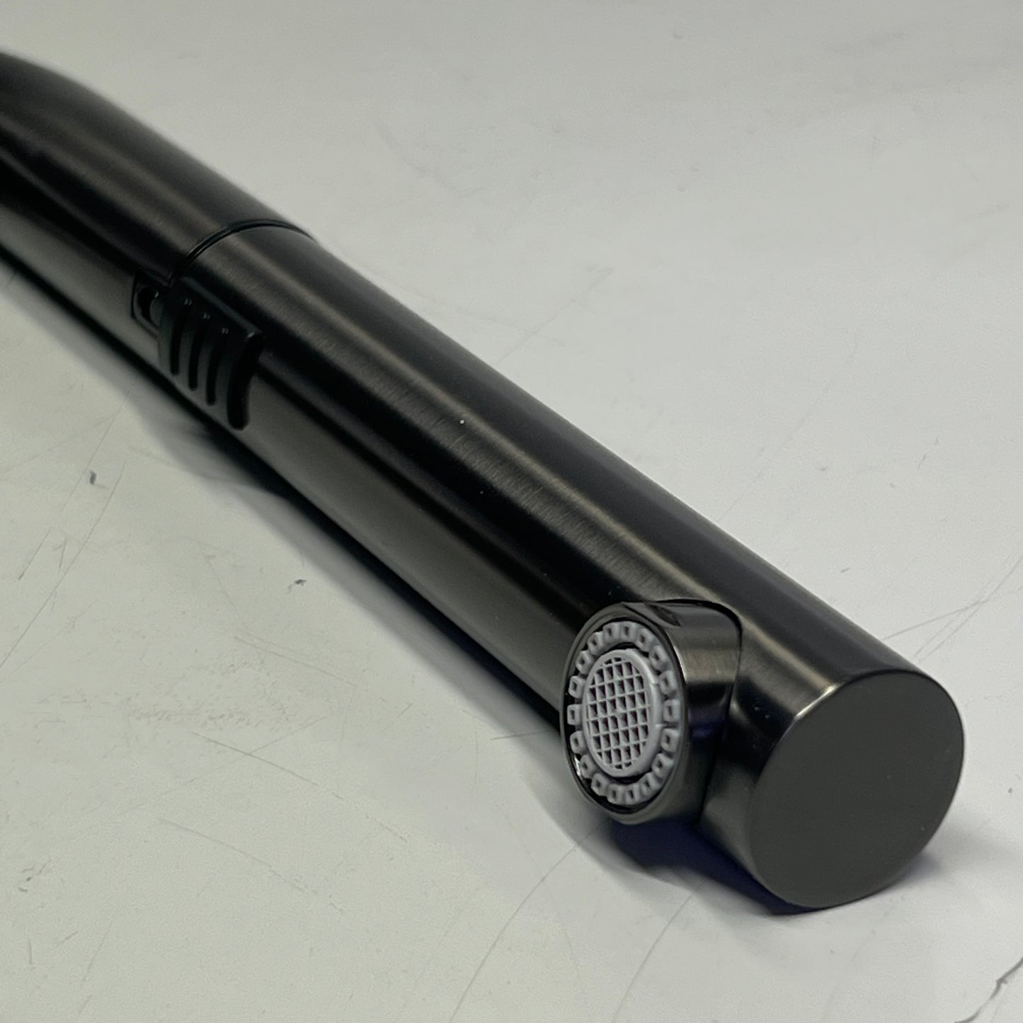 BLANCO Linus-S Var RH 1.5 SDS Mixer Tap Pull Out Spray Satin Dark Steel 00443269