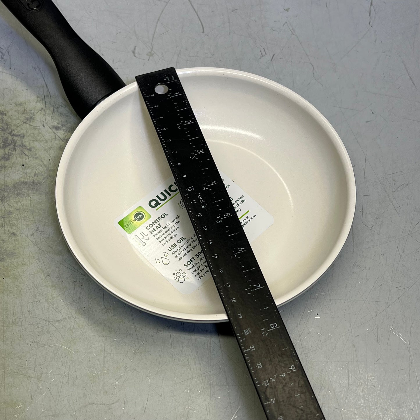 GREENPAN (3 PIECE) Rio Frying Pan Set Healthy Ceramic Diamond Enhanced Non Stick