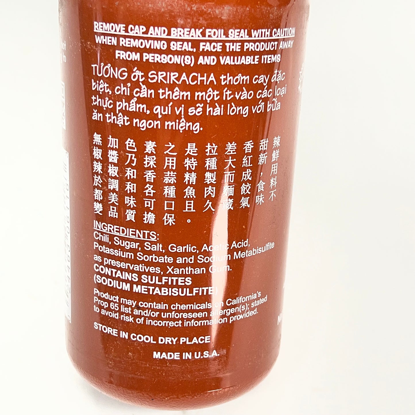 ZA@ HUY FONG FOODS (3 PACK) Tuong Ot Sriracha Hot Chili Sauce 12 Oz BB 05/28