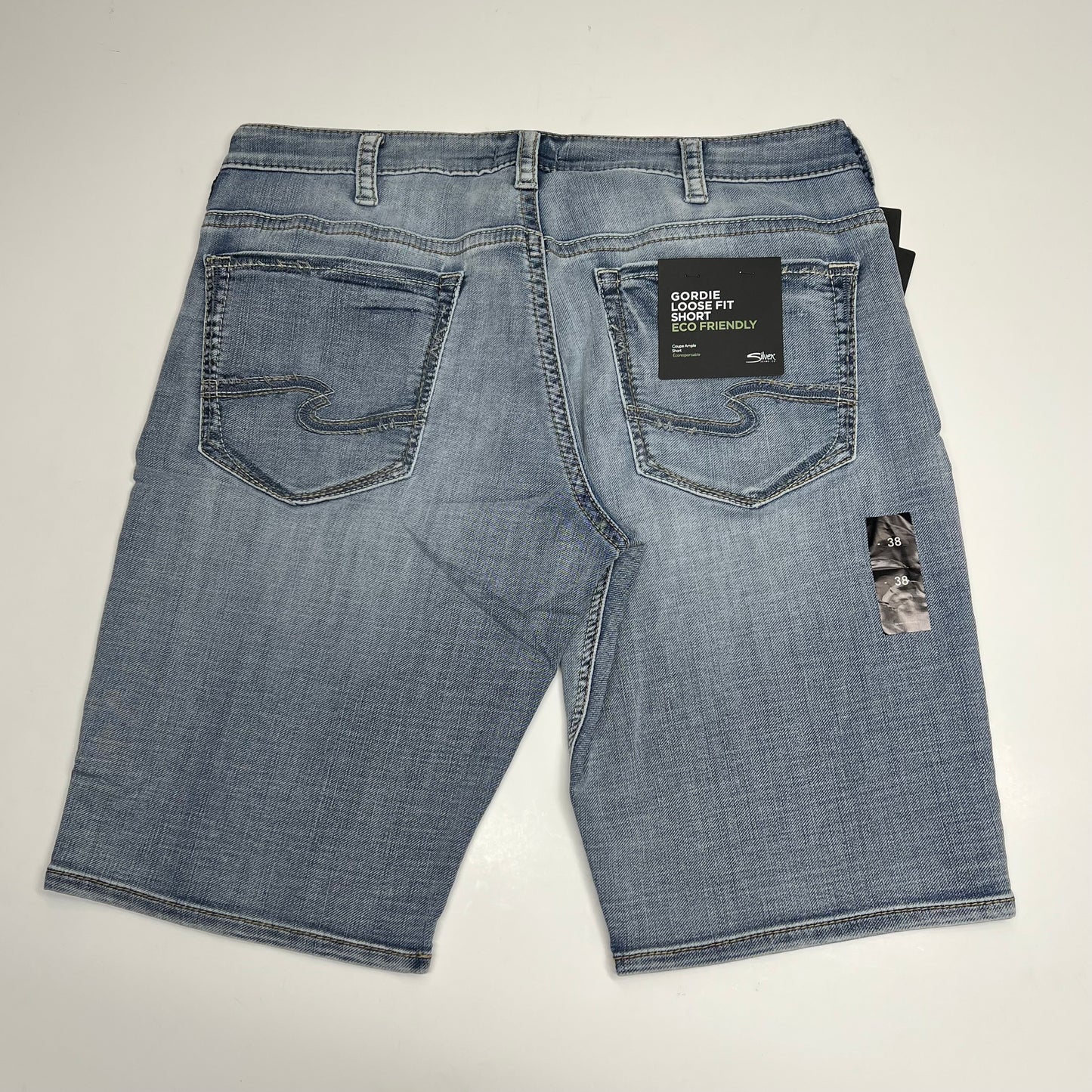 SILVER JEANS CO Gordie Loose Fit Short Eco Friendly Women's Sz 38/13 Indigo