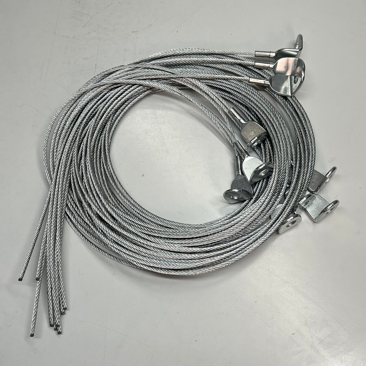 ALL FASTENERS  (10 PACK) Eyelet Cables 90° 3/8" 1/8" 250 Lb X 10' 6CL250-NE-10FT