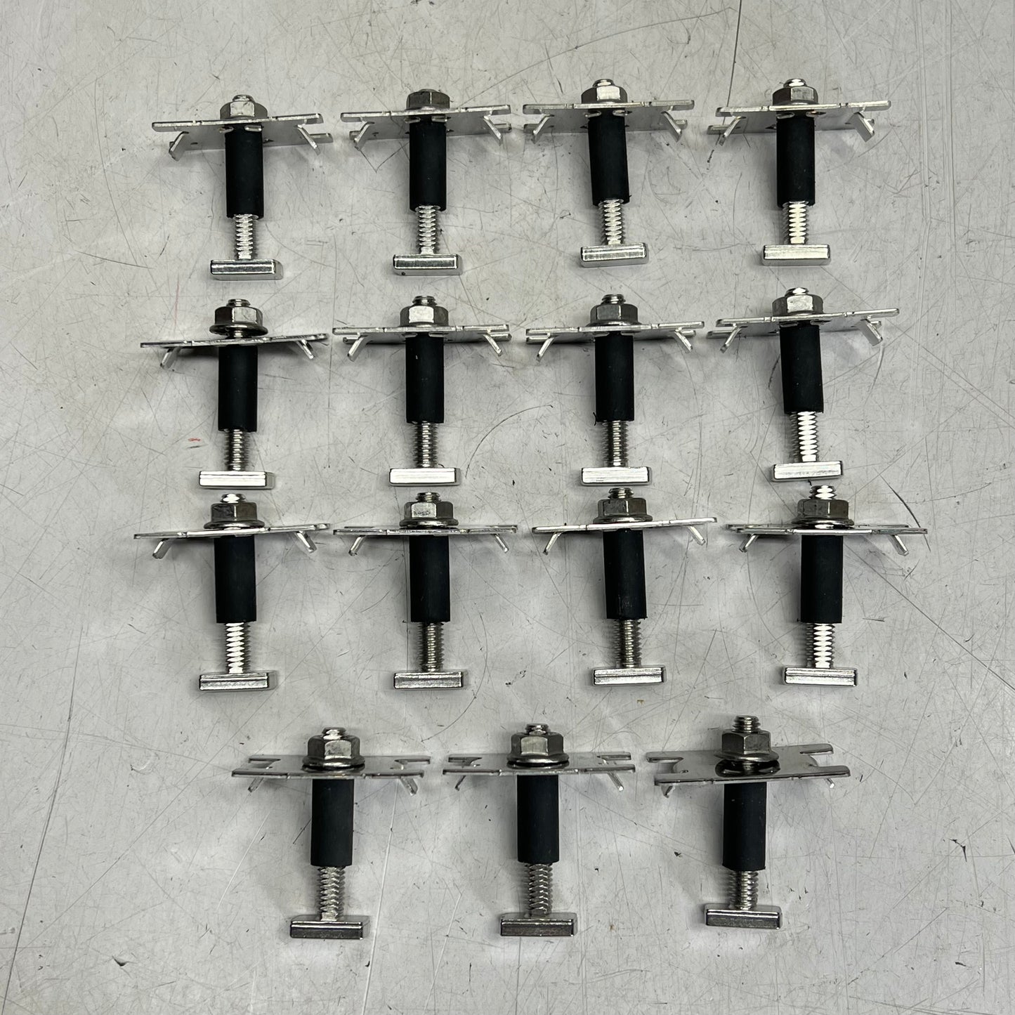 PLP (15 PACK) Pre-assey Mid Clamp Solar Panel Mounting  PA-GMC-28-33-RAD-SS