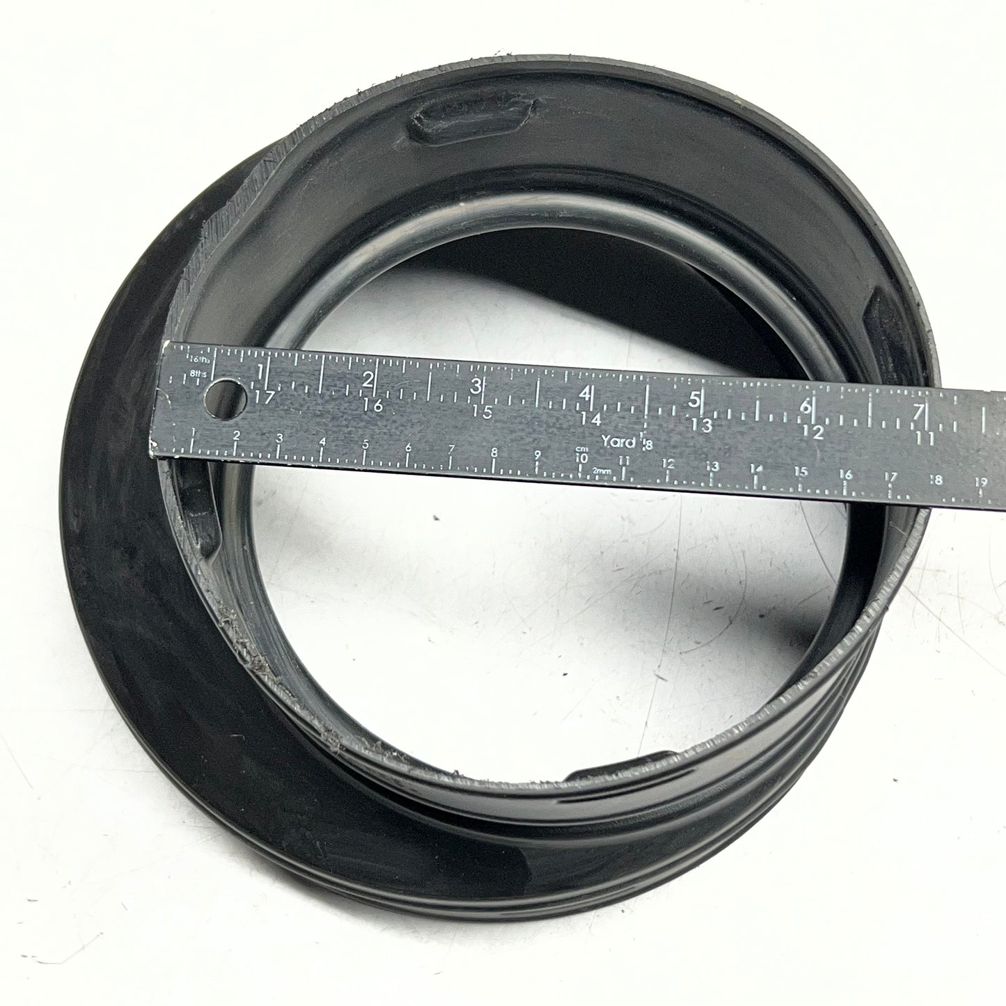 ADS 8" X 6" Reducing Coupler, Black 0816AA