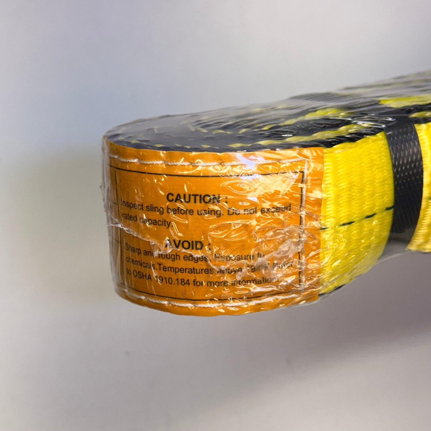 MYTEE (2 PACK) 2" X 8 Ft Web Sling Twisted Eye & Eye 2-Ply Tow Strap Lifting EERSL-28