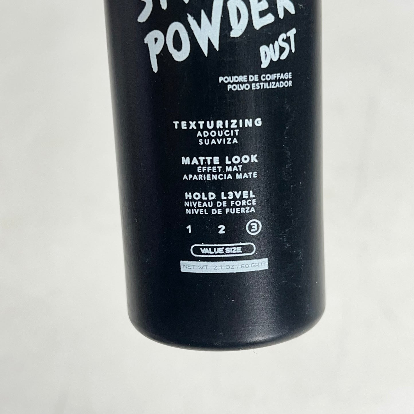 LEVEL B  (2 PACK) Styling Powder Dust Texturizing Matte Look 2.1 oz BB 09/28