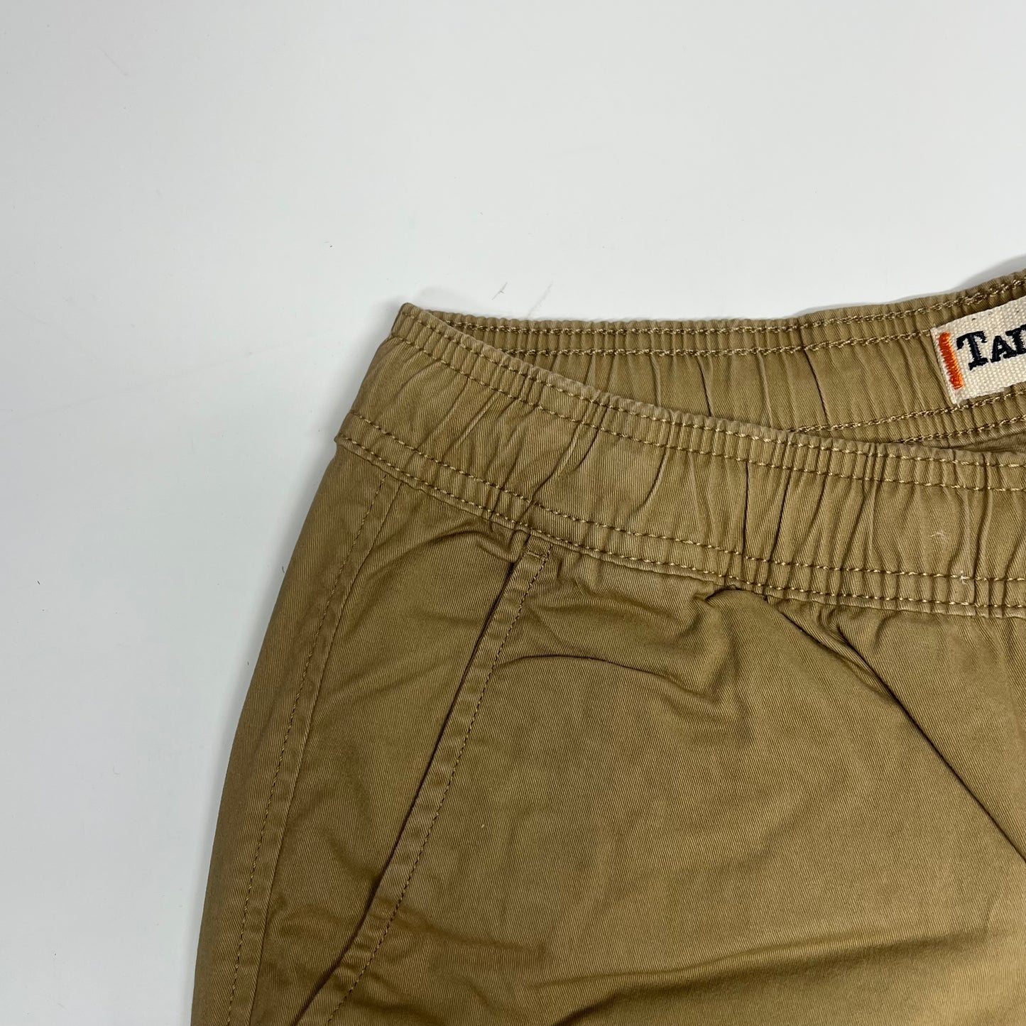 TAILOR VINTAGE Stretch Twill Pull on Short Lightweight Men's Sz M Kelp 1101