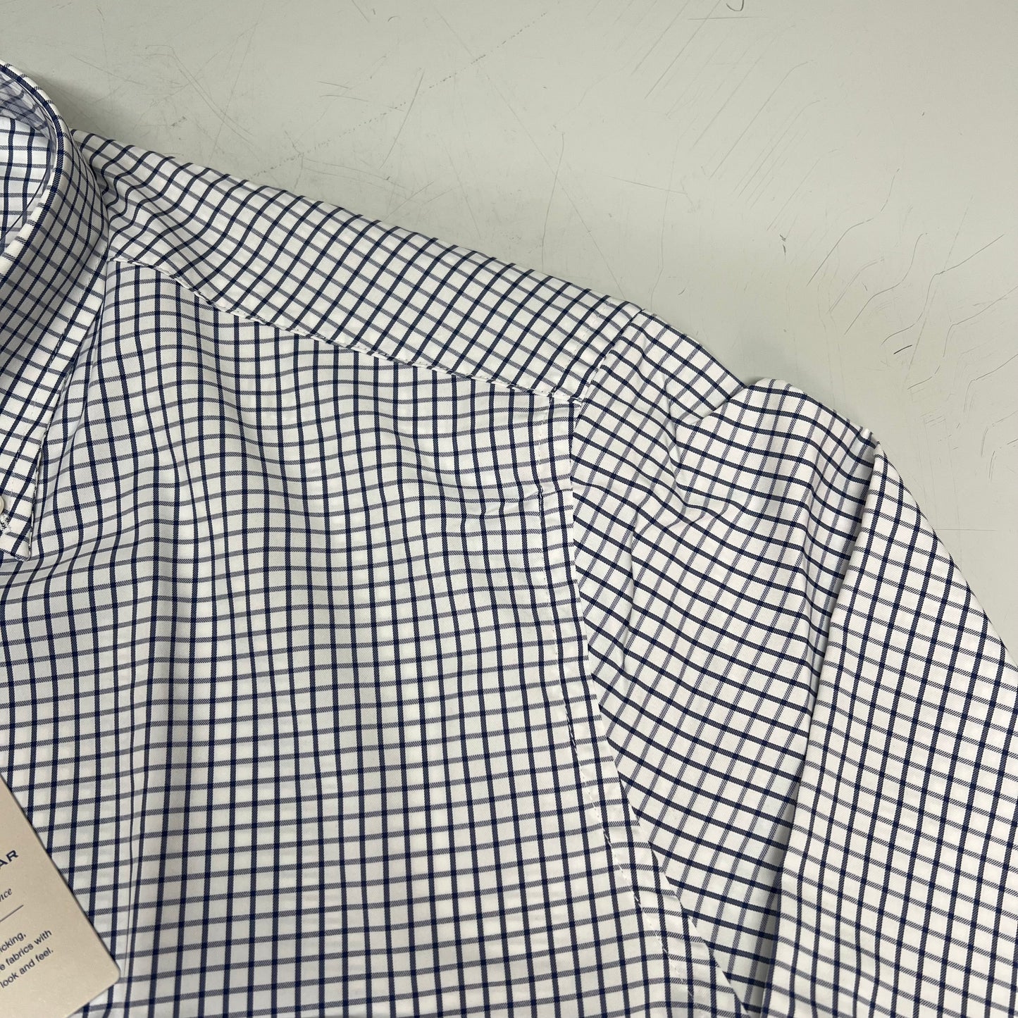 PETER MILLER Hanford Performance Twill Sport Shirt Men's Sz XXL Classic Navy