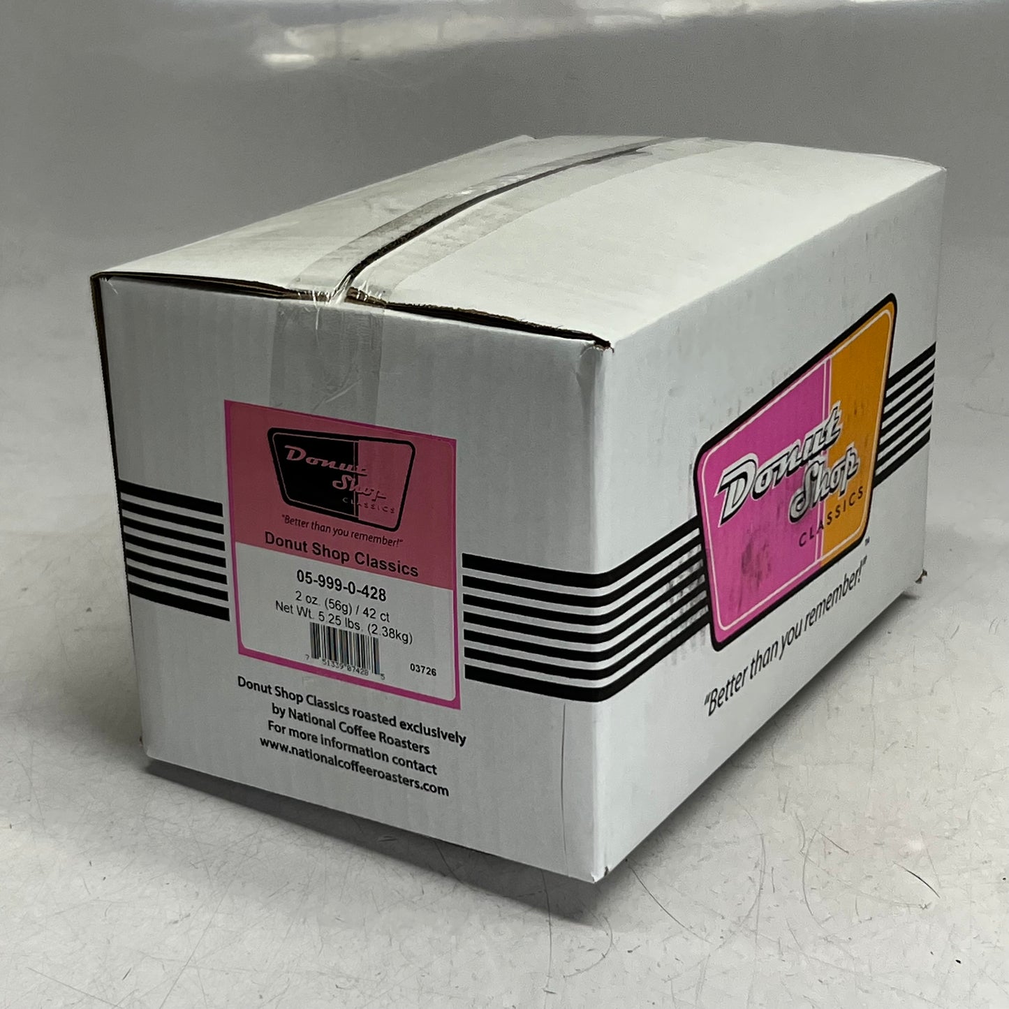 ZA@ DONUT SHOP (42 PACK) Donut Shop Classics Coffee 2 Oz. Black BB 03/26 05-999-0-4285 (AS-IS) C