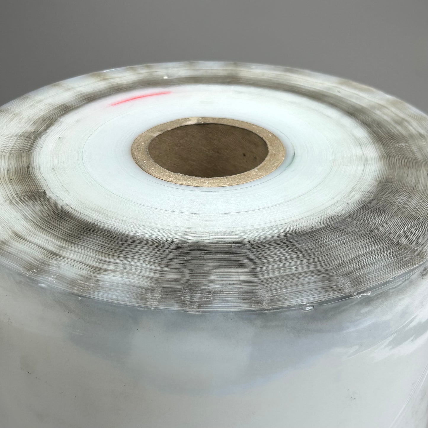 ZA@ Non-Forming Roll Of Thicker Clear Plastic  12.5"x16" Clear (As-is Dirty/Slightly Distressed)