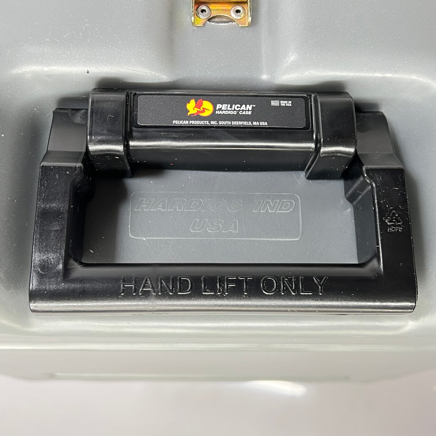 PELICAN  Hardigg Industrial Transit & Storage Case W/ Breather Valve Grey (Used)