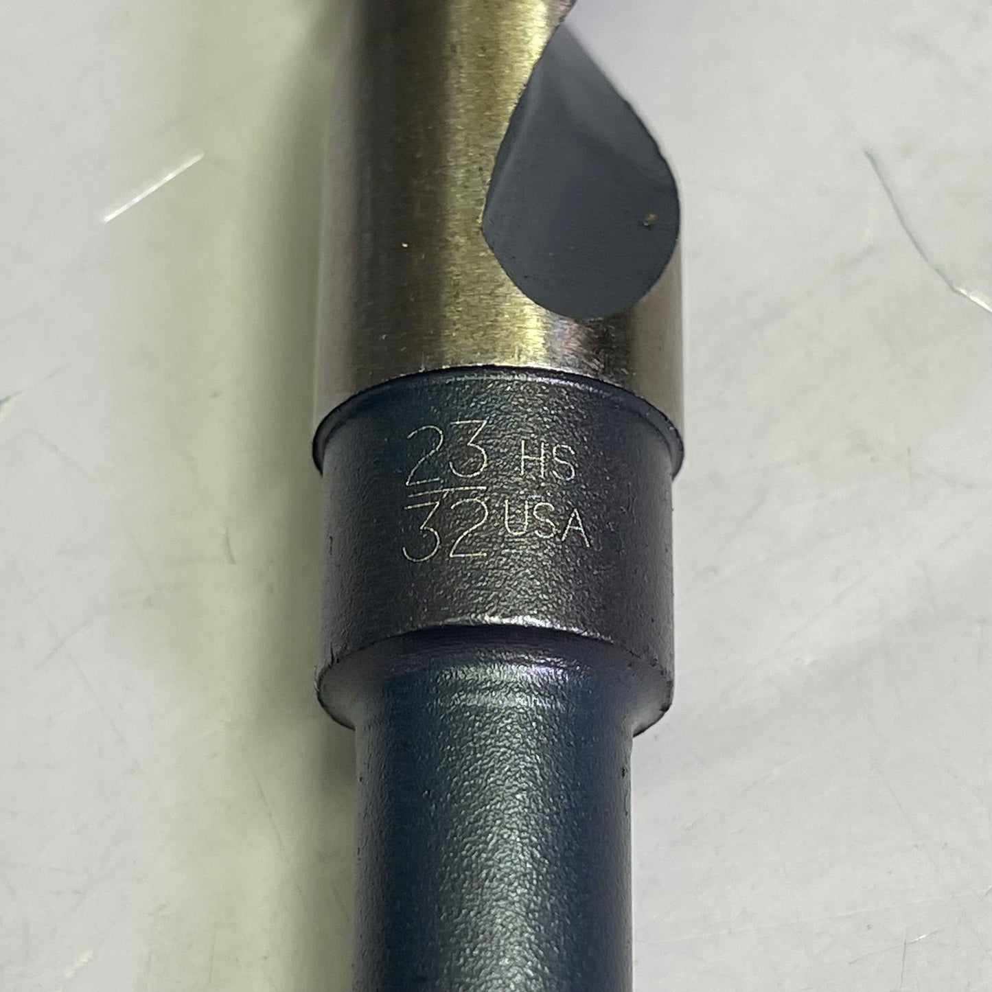 KIMBALL MIDWEST Super Primalloy Reduced Shank S&D Drill Bit 23/32"Dia x 6"L 82046