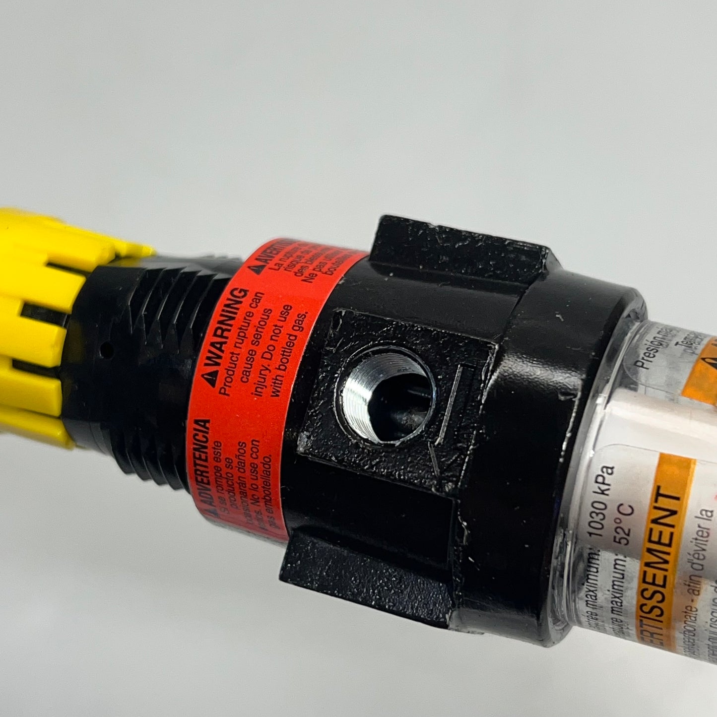 BALCRANK Filter & Regulator Mini Poly Bowl For Pump Air Control 1/4”NPT 3260-060