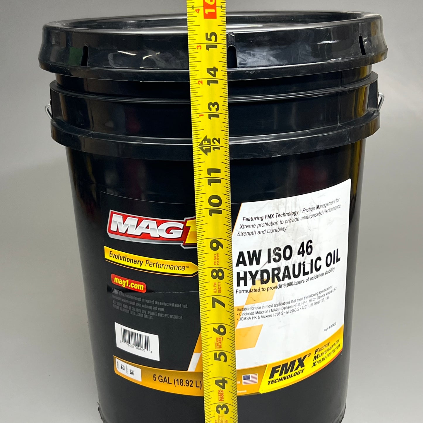 MAG 1 AW ISO 46 Hydraulic Oil 5 Gallon Bucket