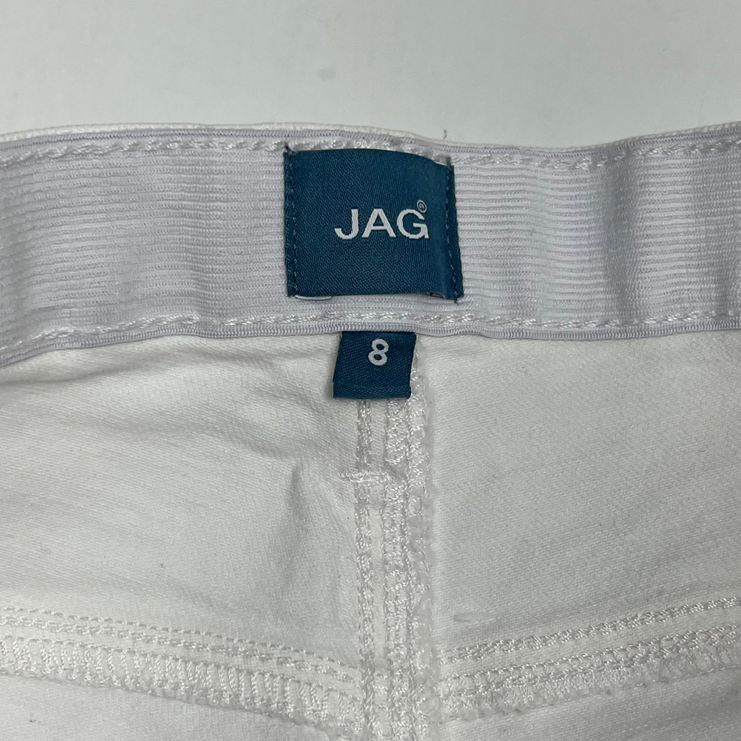 ZA@ JAG Cecila Skinny Jeans Flattering Mid Rise Women's Sz 8/29  White J2865CBD618 (As-is, Small Stain)