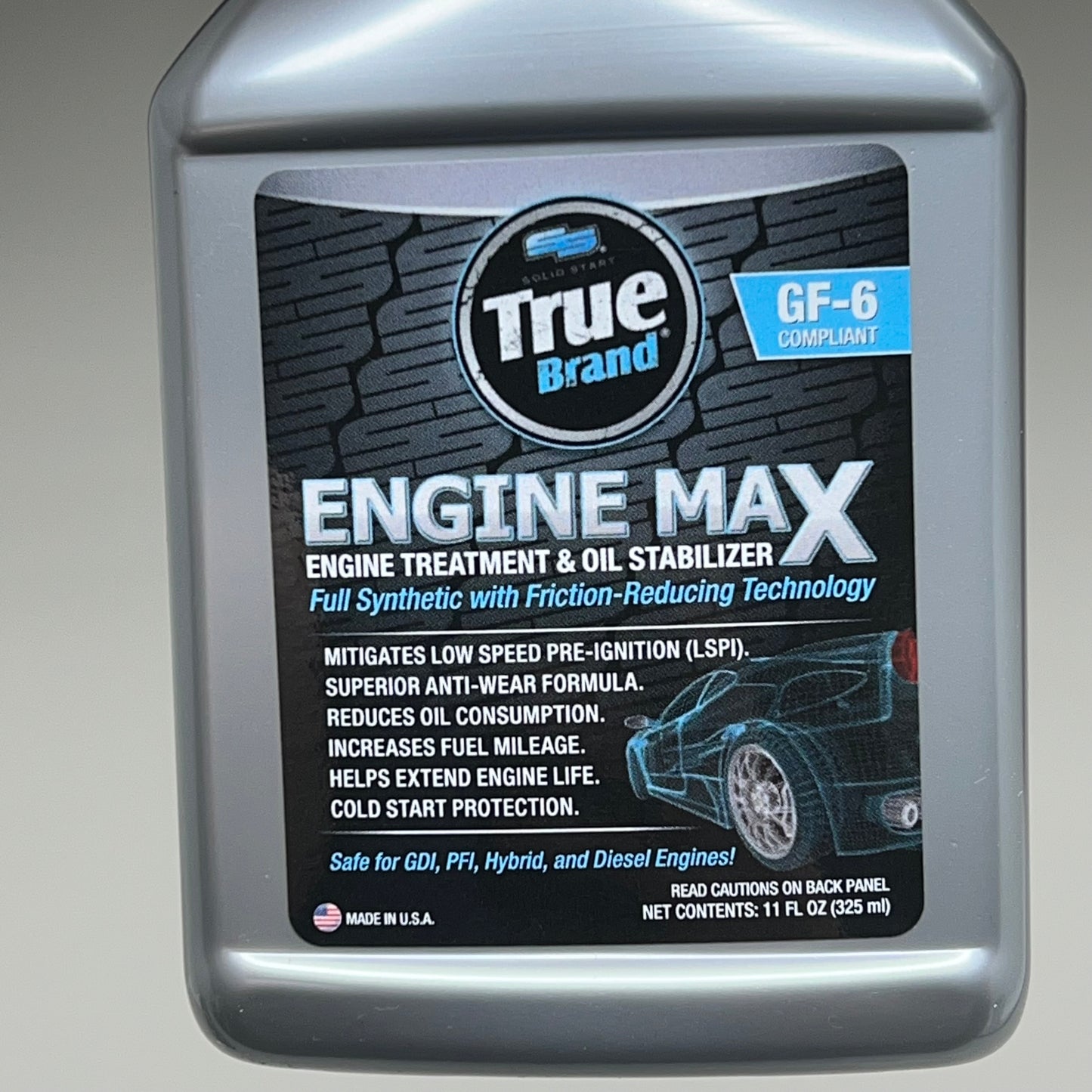 TRUE BRAND (3 PACK) PTFE Engine Max Treatment & Oil Stabilizer 11 fl oz T111