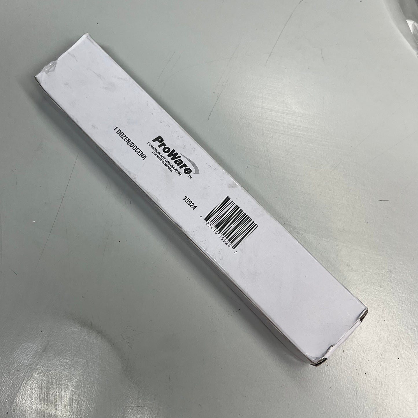 ZA@ PROWARE WINDSOR (12 PACK) Stainless Steel Dinner Knife With Engrave Handle Silver 15924 B