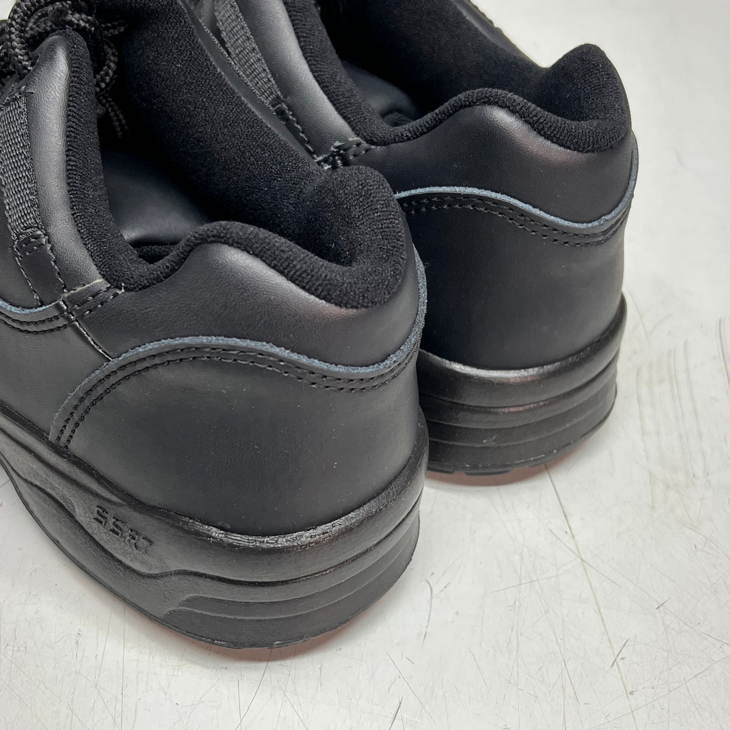 RED WING SHOES Safety Toe Non Metallic Oxford Shoe Men's Sz 10.5 M Black 6550