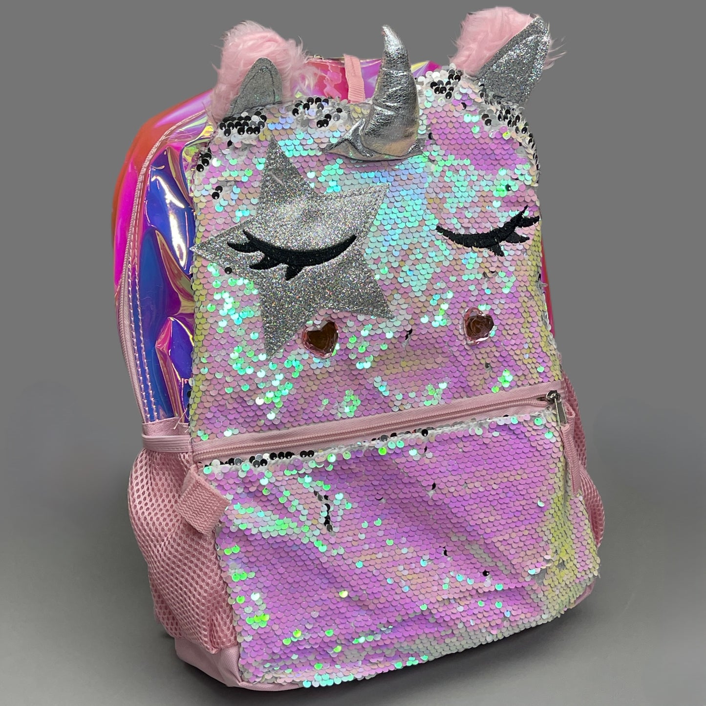 ACCESSORY INNOVATIONS Wonder Nation Unicorn Backpack & Lunch Bag Pink
