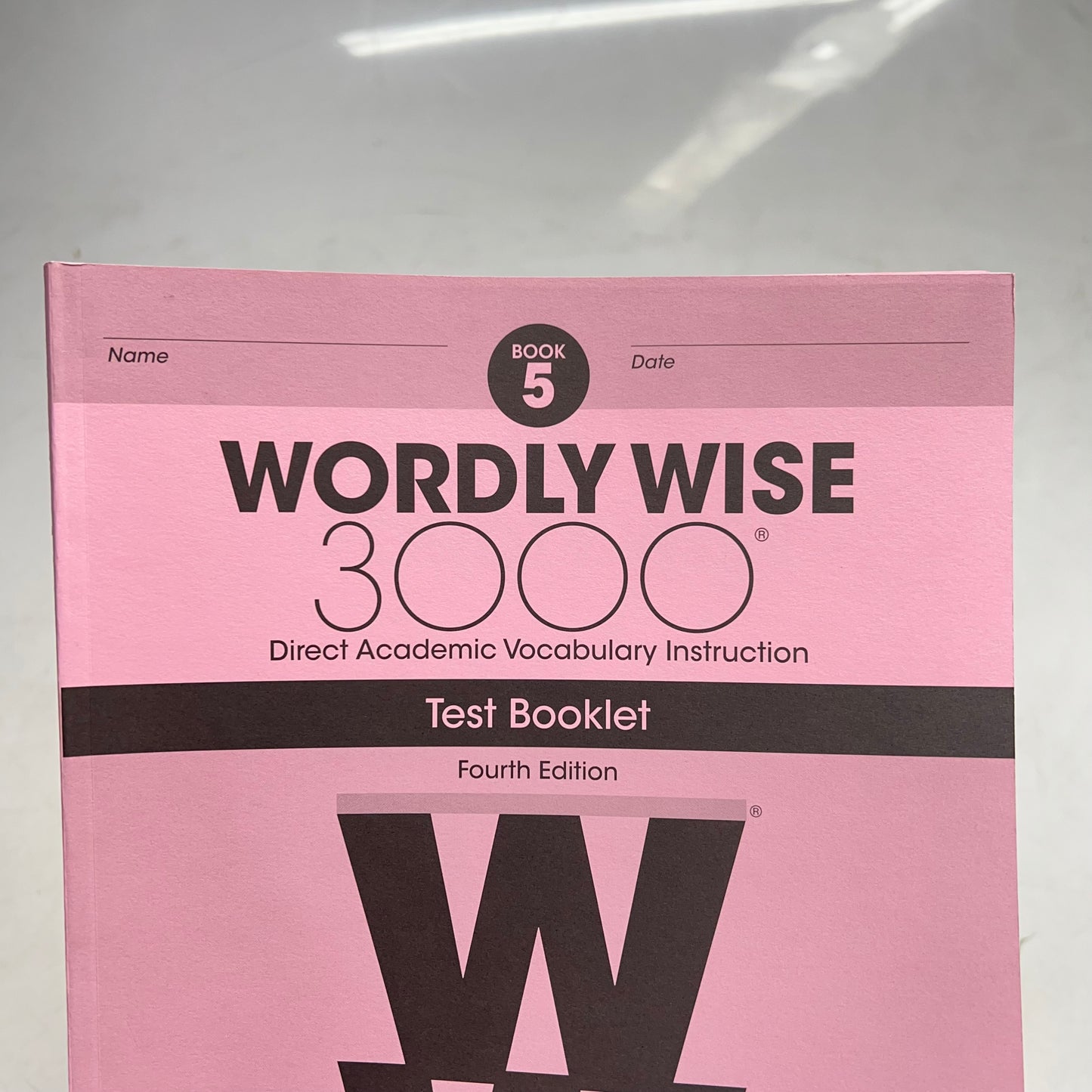 WORDLY WISE 3000 (2 PACK)  Direct Academic Vocabulary Instruction Tests 4th Ed
