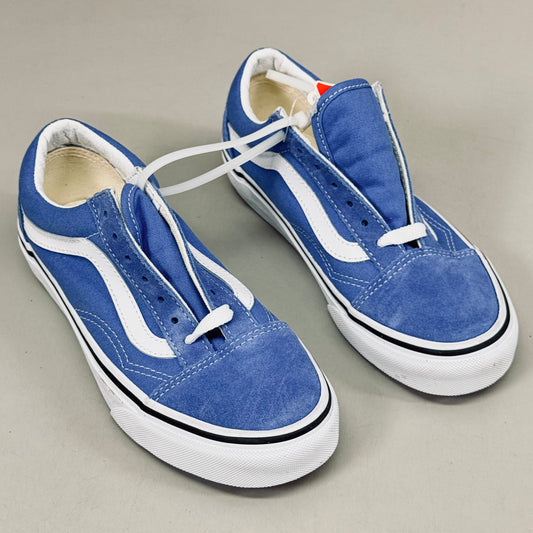 VANS Old Skool Shoe Low Top Suede & Canvas Women's 5.0 Men's 3.5 Ultra Marine