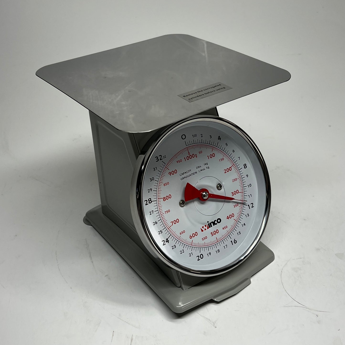 ZA@ WINWARE Mechanical Receiving Scale Portion Control  6.5" Dial 2lb Cap SC|AL-62 (As-Is)