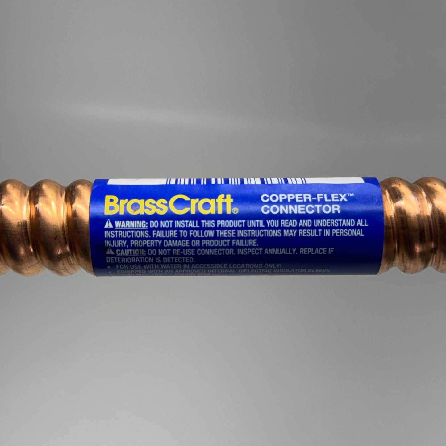 BRASSCRAFT (2 PACK) Iron Copper Flex Connector Female 3/4" FIP x 24"L WB00-24N