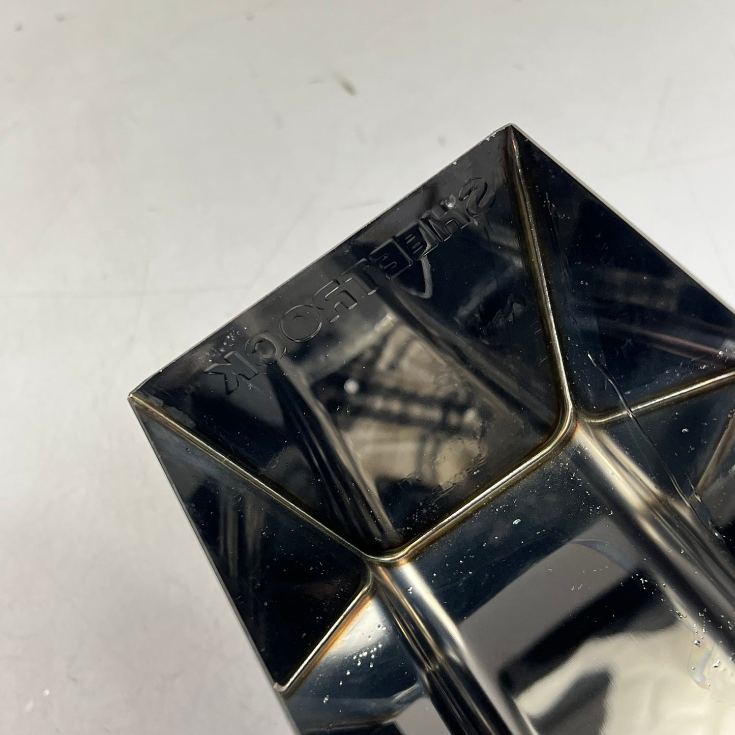 KRAFT Rust Resistant Classic Stainless Steel Mud Pan Contoured Bottom 14" 340407