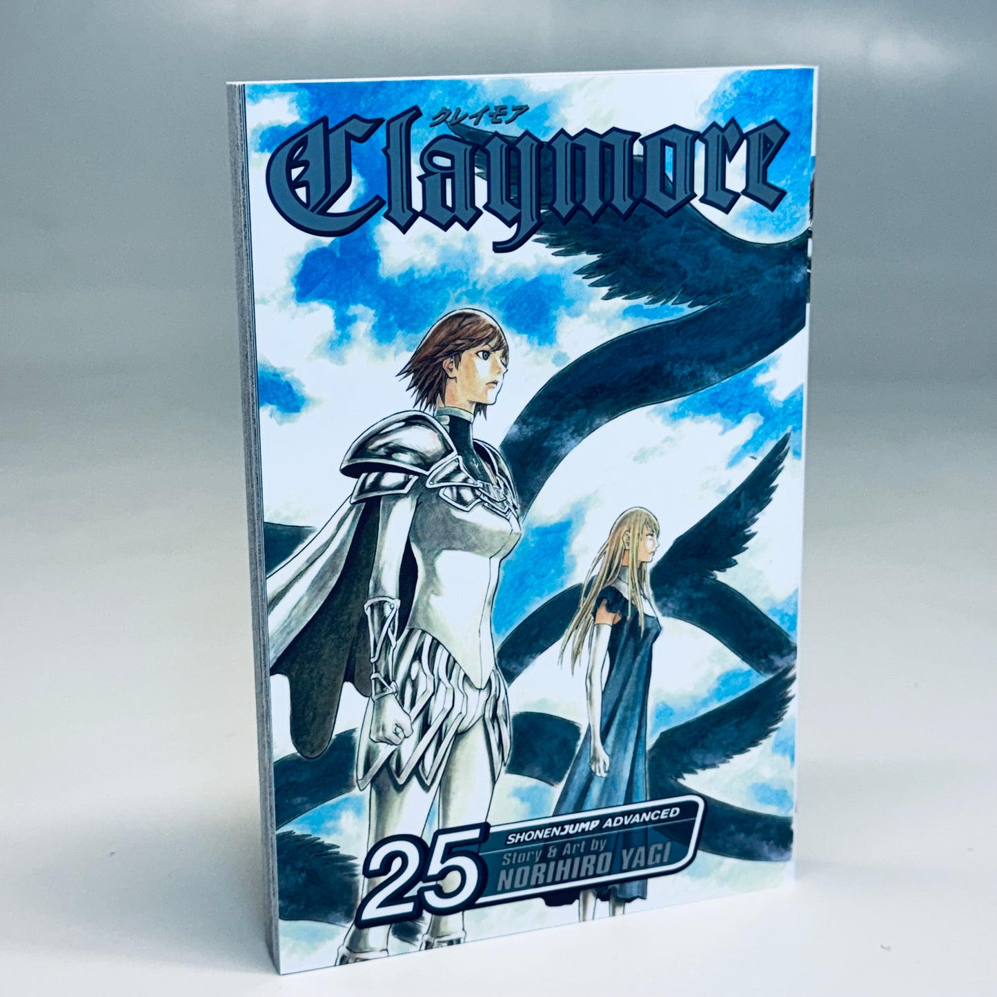 CLAYMORE Complete Box Set (27 Books) Sz 17” H x 10” L x 5.5” W Black & Grey