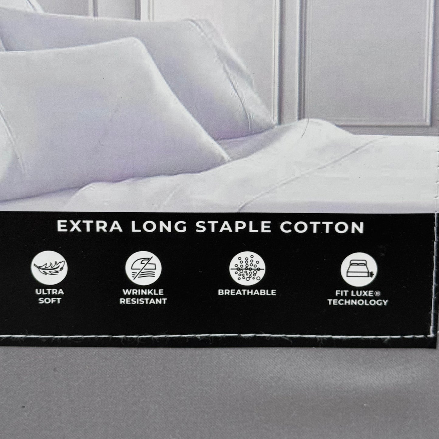 HOTEL SIGNATURE SATEEN Wrinkle Resistant 6 Piece Set Full Gray New Opened Box