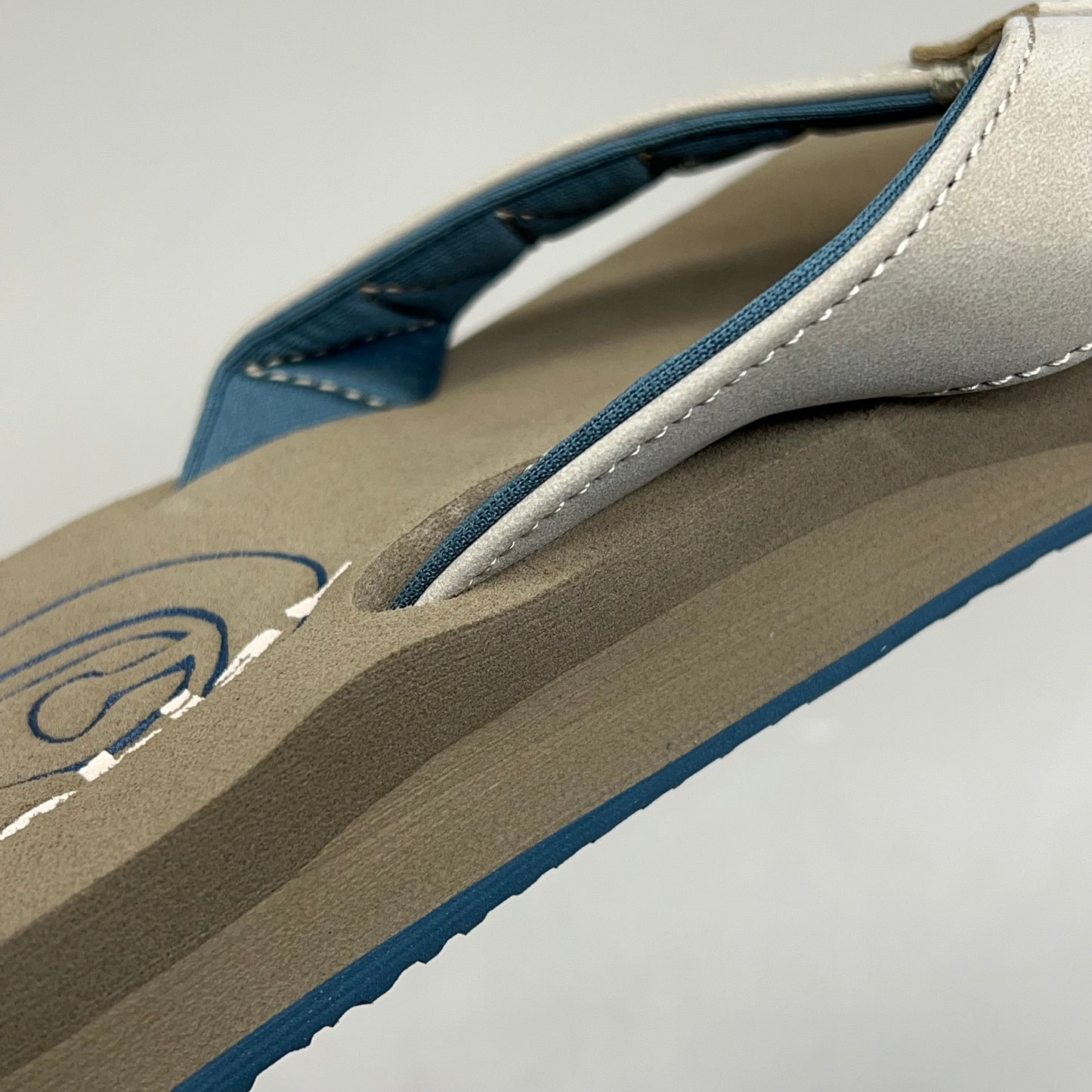 COBIAN Synthetic Strap Floater Sandals Men's Sz 8, EU 40 Taupe FLT18-240-8