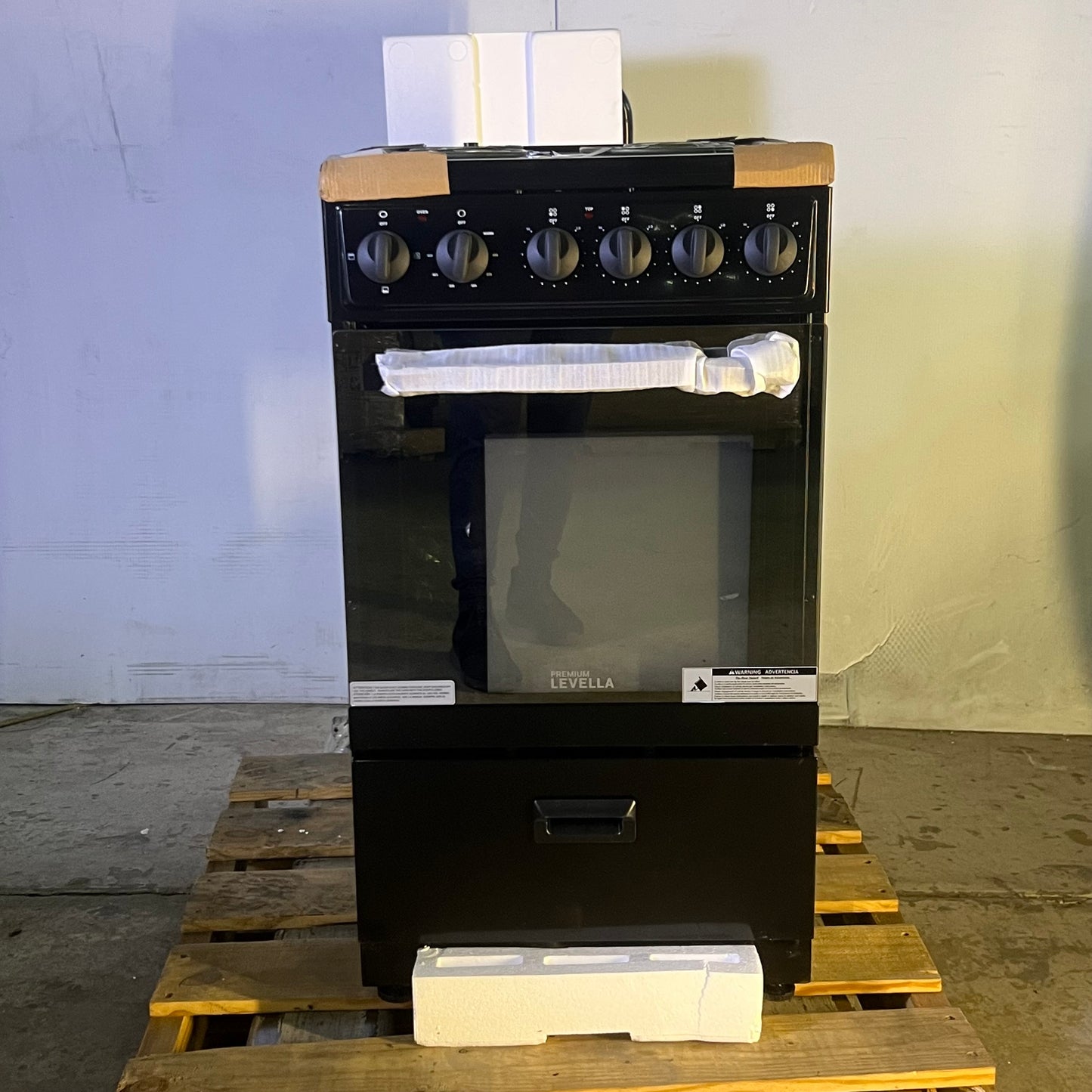 ZA@ Pallet of LEVELLA 20" Freestanding Electric Range with 4 Coil Burners & 2.2 Cu. Ft. Single Oven Capacity PRE2027GB